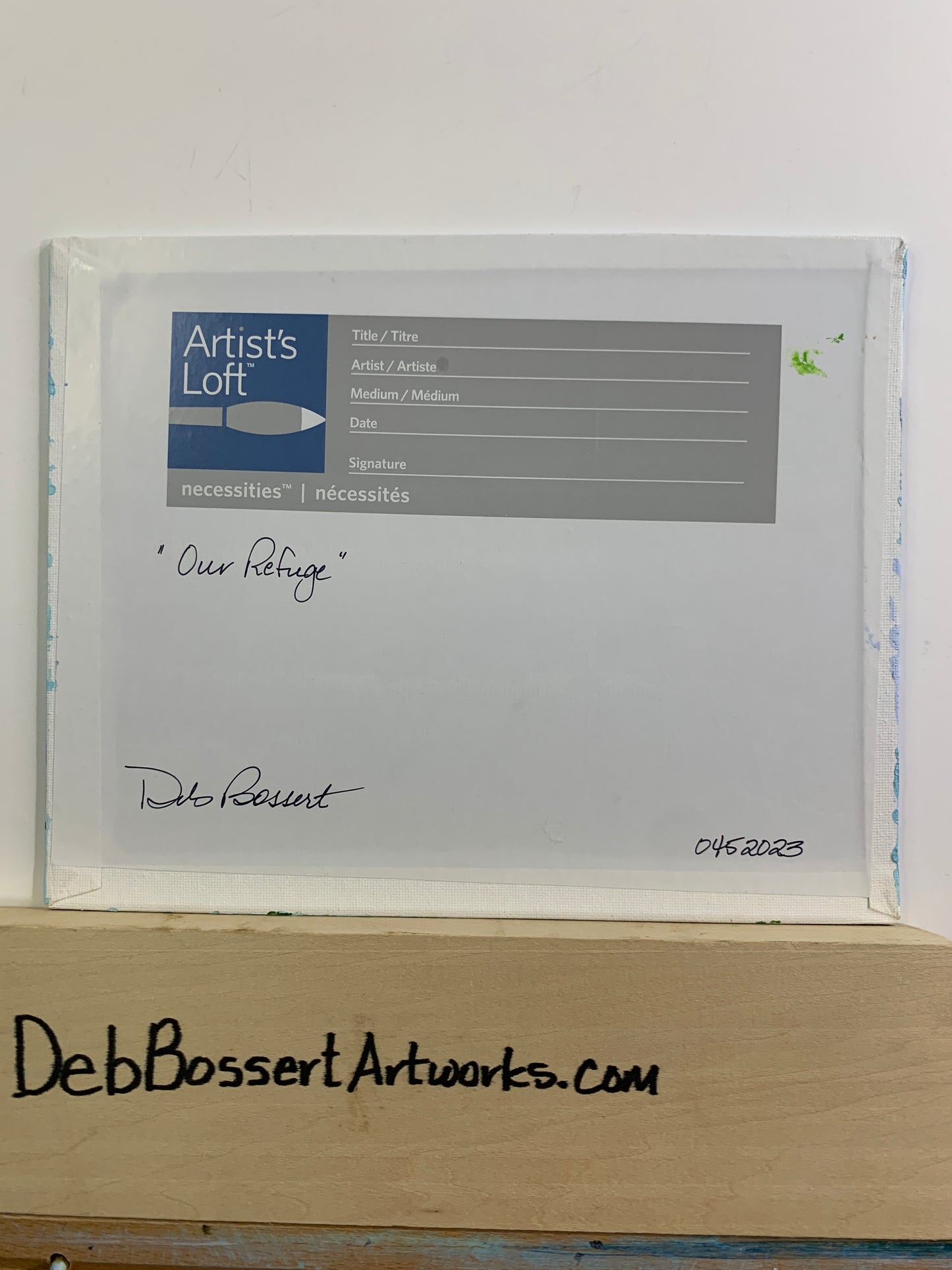 Our Refuge, 8" x 10" Landscape Acrylic Nature Painting