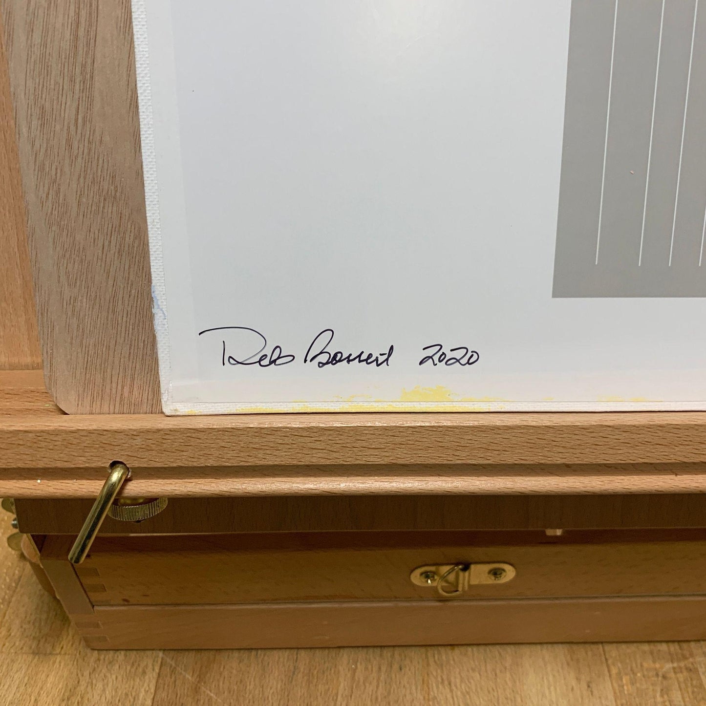 Trees in a Field of Flowers - Original Acrylic Art